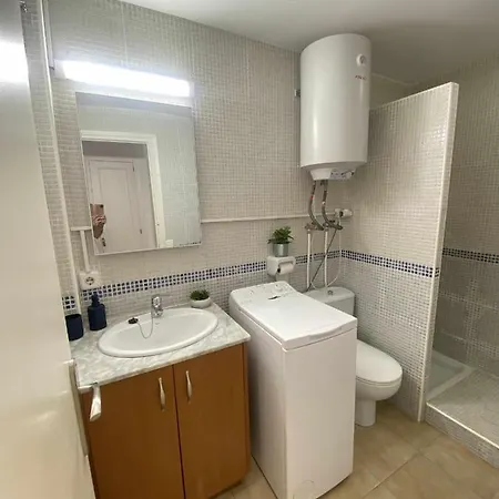 Apartamento Bajo Con Piscina Macarella Cala'N Blanes  Exterior photo